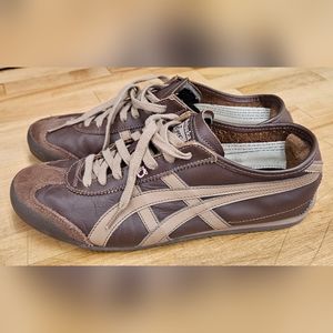 Onitsuka Tiger Mexico 66, Brown/Brown, Size 10 Mens